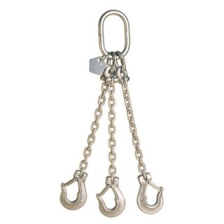 cromox 3-leg stop chain G6 with fork hook 3250 kg / 8 mm, length 5,00 m