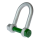 Green Pin Weitmaulschäkel gerade G-4553