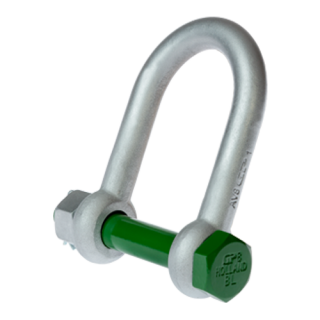 Green Pin Weitmaulschäkel gerade G-4553, WLL 15500 kg