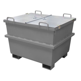 Universalcontainer UC 750, lackiert, Mausgrau