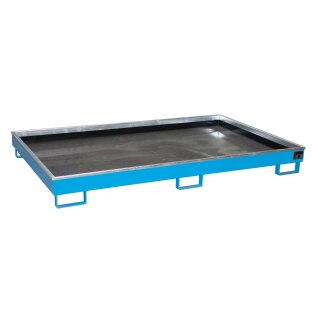 Shelf Sump with PE Inlay RW 2200-1 PE, painted, Light blue