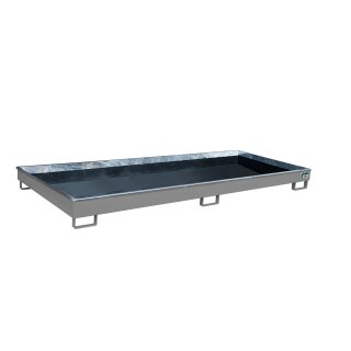 Shelf Sump with PE Inlay RW 3300-1 PE, painted, Mouse grey