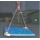 Special lifting gear for steel cover plate
