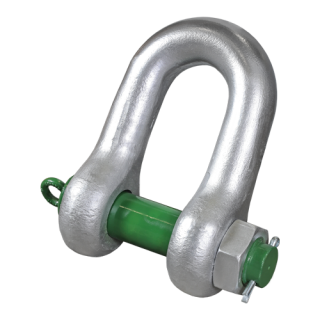 Green Pin Schwerlast Schäkel BN gerade G-6038
