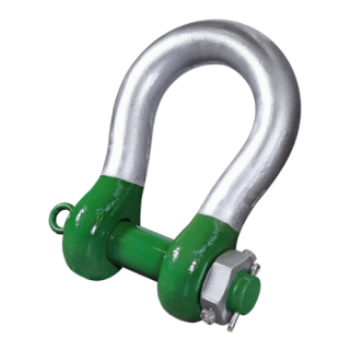 Green Pin Polar Schwerlast Schäkel FN geschweift P-6011, WLL 150 t
