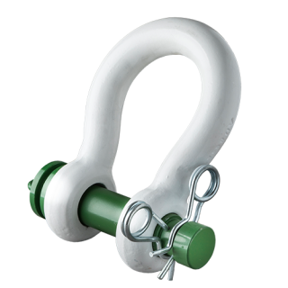 Green Pin ROV Schäkel mit Federstecker P-5363, WLL 42,5 t