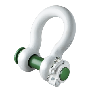 Green Pin ROV Schäkel mit Verschlussklammer P-5365, WLL 9,50 t