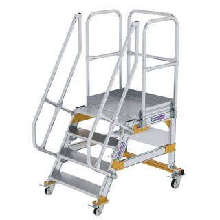 Platform stairs 60° movable step width 800 mm