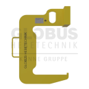 Coil hook with counterweight