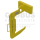 Coil hook with counterweight