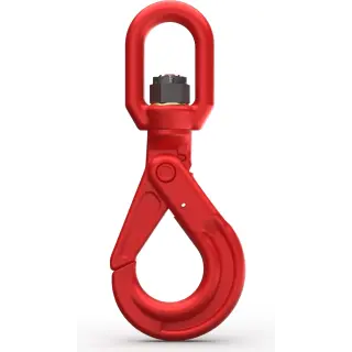 Automatic Safety swivel hook type AHW with brass bushing