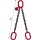 2-strand chain sling GK 8 with end links