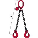 2-leg sling chain quality grade 8 with Globus-sling hook...