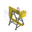 Ablagegestell für Coil-Haken, stationär